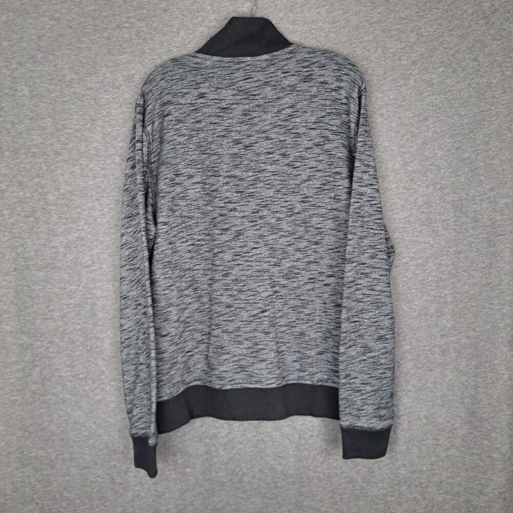 Calvin Klein Men's Med Grey Heathered Full Zip Hoodie Large NWT - Picture 2 of 12